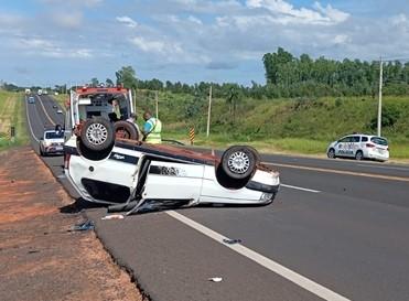 Grave acidente na Rodovia SP-294 leva a apreensão de mercadorias sem nota fiscal