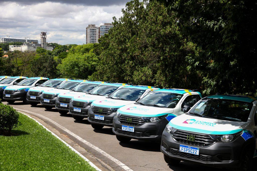 Governo de São Paulo entrega 200 veículos para reforçar atuação de Fundos Sociais Municipais