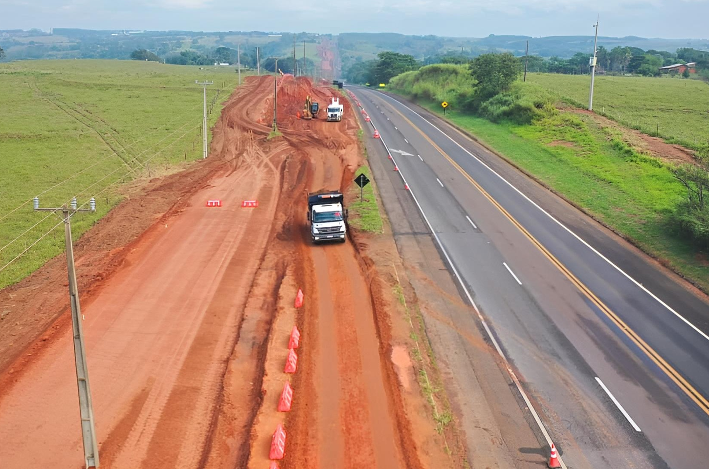 Duplicação da SP-294 avança na região de Adamantina com investimento de R$ 407 milhões